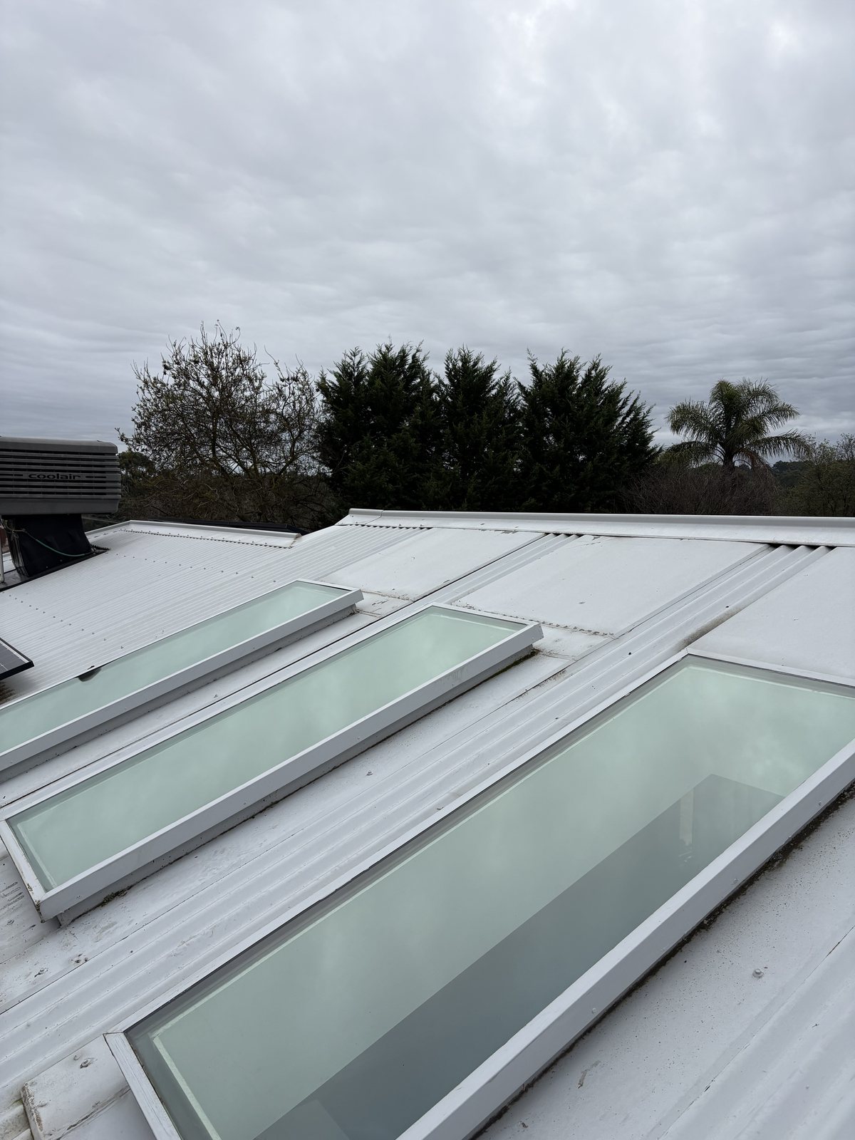 Skylight cleaning
